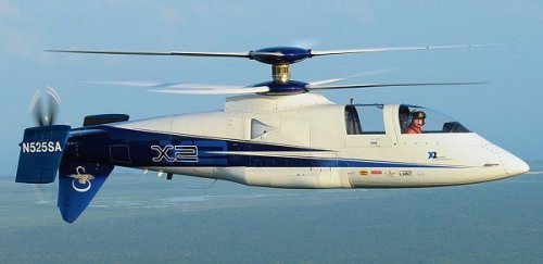 Прототип скоростного вертолета Sikorsky X2 Прототип скоростного вертолета Sikorsky X2