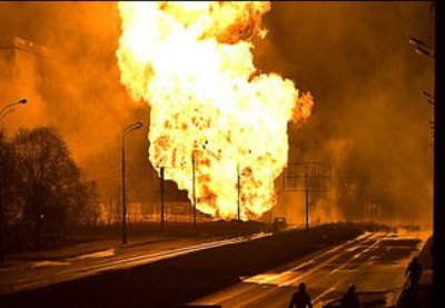 Взрыв на газопроводе в районе города Хомс Взрыв на газопроводе в районе города Хомс