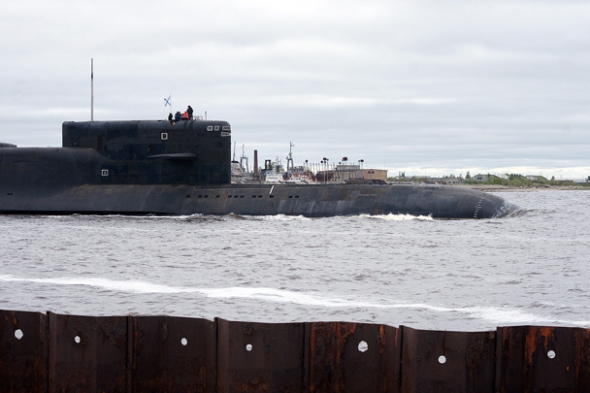 Атомная подлодка К-407 Новомосковск Атомная подлодка К-407 Новомосковск