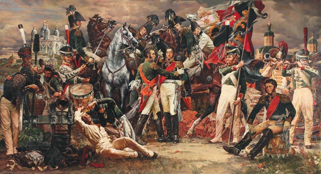 Смоленск 1812 год. Худ. С. Присекин. Смоленск 1812 год. Худ. С. Присекин.