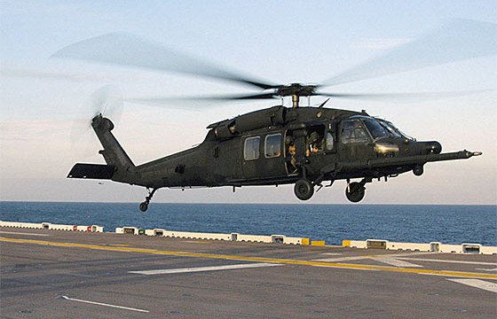 Многоцелевой вертолет MH-60 Black Hawk Многоцелевой вертолет MH-60 Black Hawk
