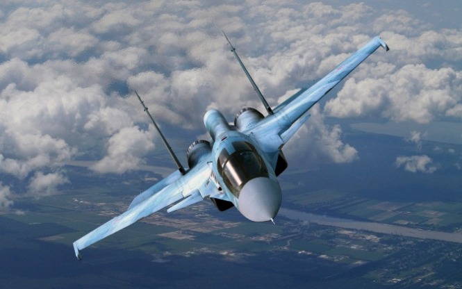 Истребитель-бомбардировщик Су-34 Истребитель-бомбардировщик Су-34