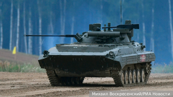 БМП-2М с модулем «Бережок»